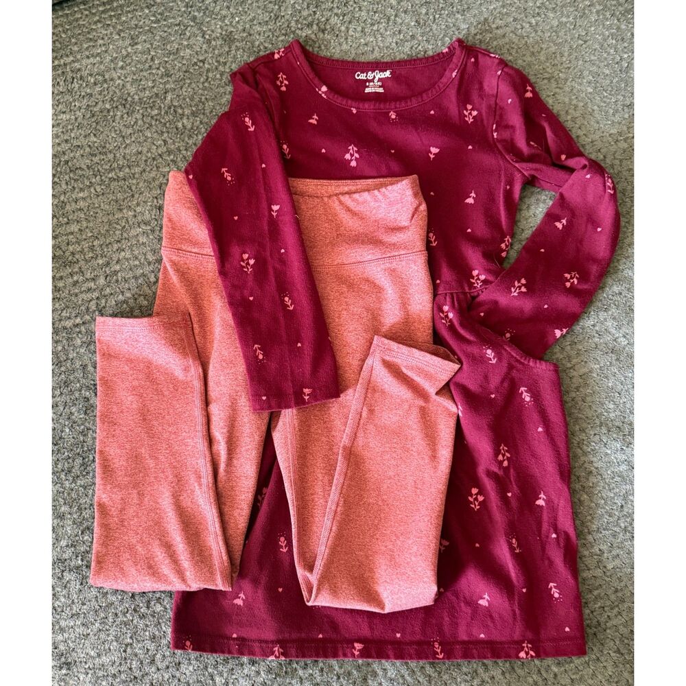 Fall Girl's Long Sleeved Dress & Leggings - Outfit - Small/6‎